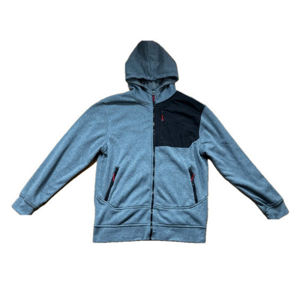 Beverly Hills Polo Club Gray and Black Hooded Sweatshirt